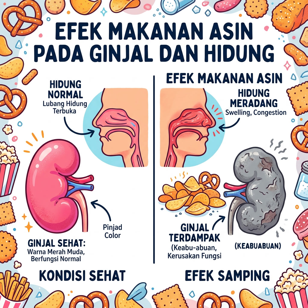 Efek makanan asin